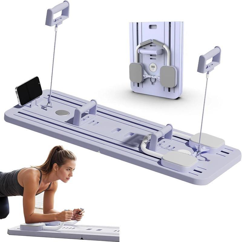 Multi-functional Abdominal board 6-in-1Exercise Board, Home Pilates Reformer, AbsWorkout Equipment for Abdominal & CoreStrength Training