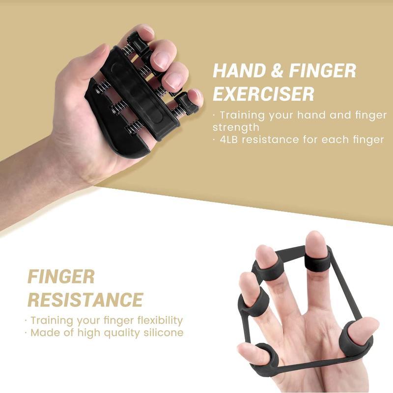 Grip Strengthener Forearm Strengthener Hand Grips Strengthener Kit - 5 Pack Adjustable Resistance