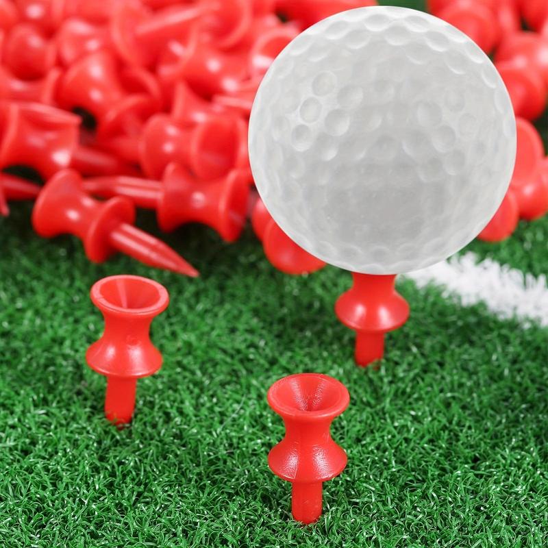 Golf Tee, 50pcs Durable Reusable Golf Tee, Golf Clubs Accessories for Practice and Training, Suitable for Golfers of All Skill Levels