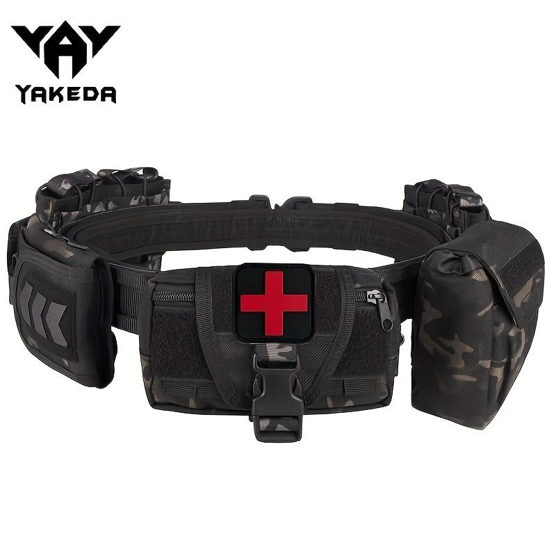 7-In-1 Ultimate Modular Equipment System - Heavy-Duty Molded Belt Set with Multiple Pouches for Tactical, Outdoor and Emergency Response - Durable, Adjustable and Versatile Gear for Professionals and Enthusiasts