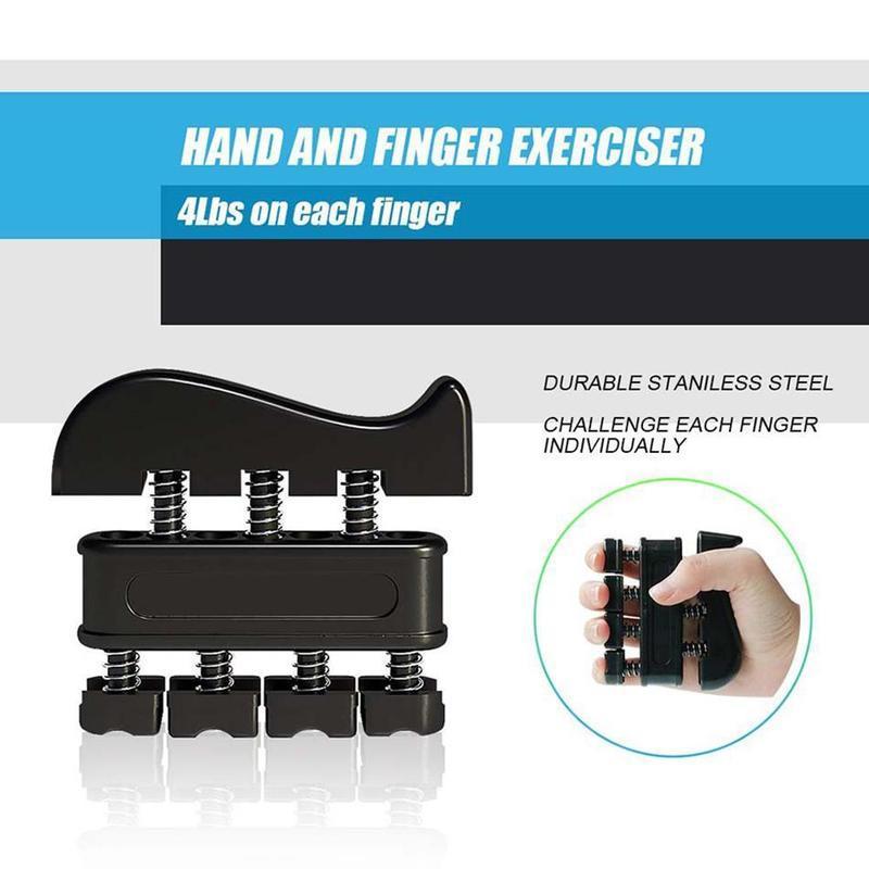 FitBeast Grip Strengthener 5 Pack Kit - Adjustable  Resistance Hand Grips Grip Strengthener Forearm Strengthener Hand Grips Strengthener Kit - 5 Pack Adjustable Resistance