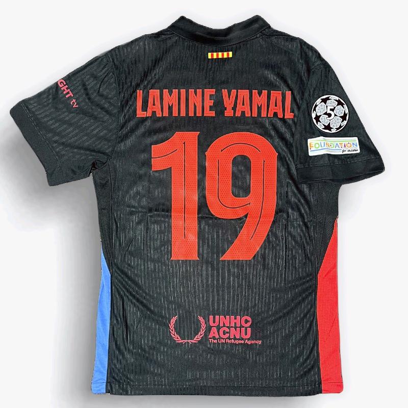 Soccer Jersey  Lamine Yamal 19  Player Version  Slim Fit (Size Up)