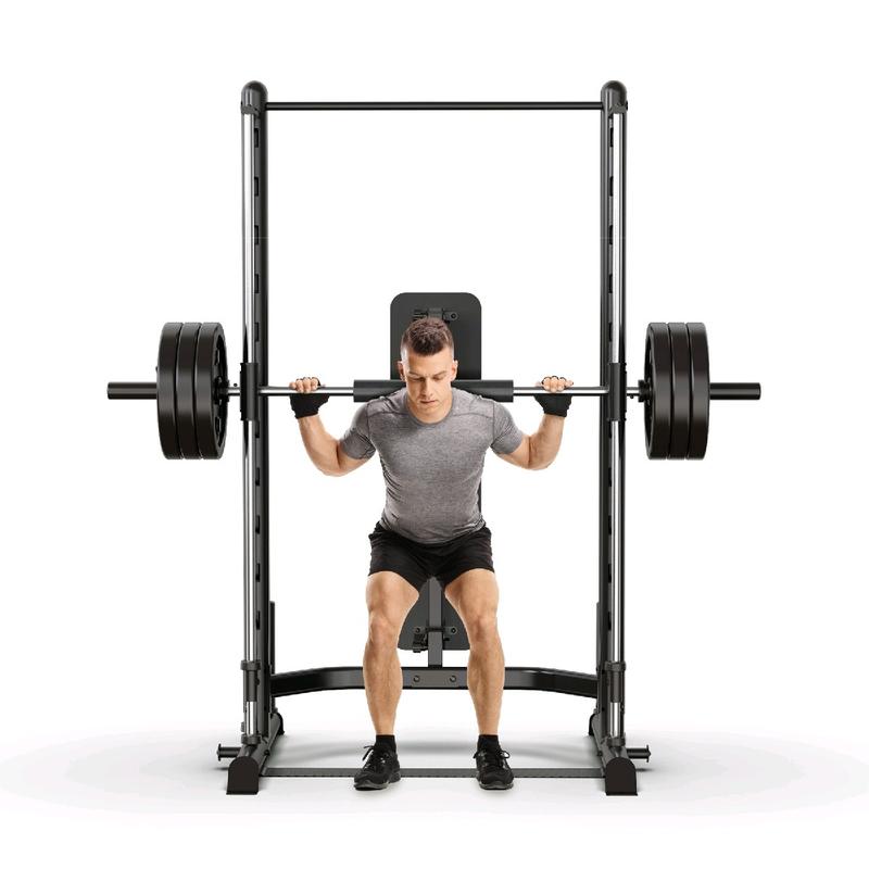 SincMill SCM-S1000DW Squat Rack for Home Gym Bench Press Bar Weight Bench Set for Home Gym Power Rack Machines squat rack smithmachine