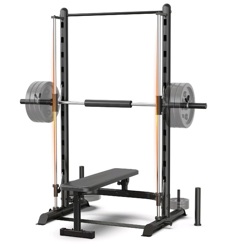 SincMill SCM-S1000DW Squat Rack for Home Gym Bench Press Bar Weight Bench Set for Home Gym Power Rack Machines squat rack smithmachine