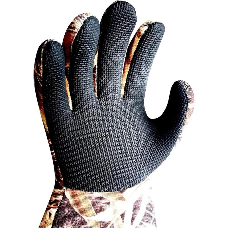 Waterproof Neoprene Duck Decoy Gloves - Insulated Blind Gauntlet Stay Warm and Dry in Waterfowl Hunting