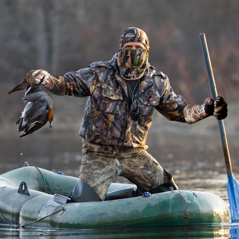 Waterproof Neoprene Duck Decoy Gloves - Insulated Blind Gauntlet Stay Warm and Dry in Waterfowl Hunting