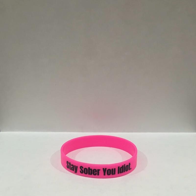 Stay Sober You Idiot. Wristbands Quick Dry Water-Resistant Breathable Comfortable Unisex