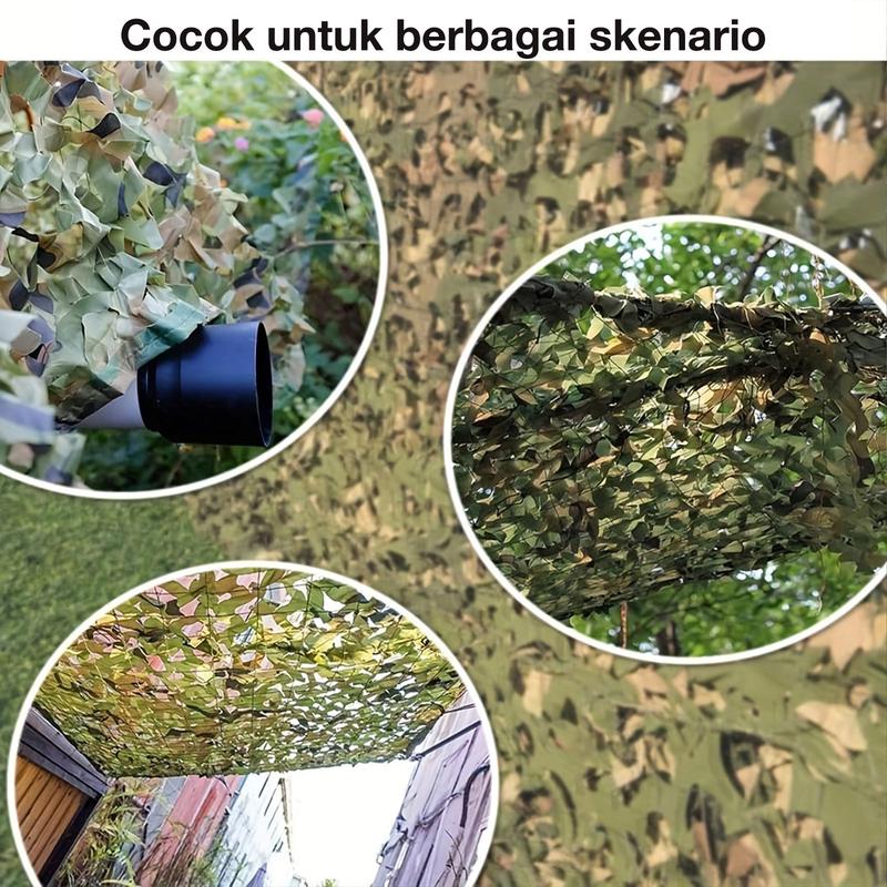 Camo Netting Camouflage Netting Camo Blind Army Net Sunshade Mesh for Hunting Military Decorations Party Shooting Woodland Camo outdoor  shade