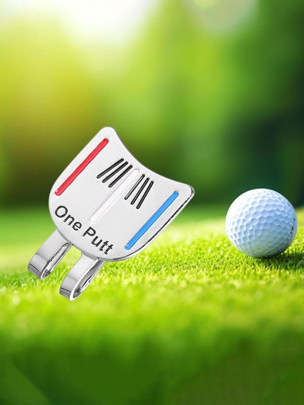 One Putt Golf Hat Clip, Sturdy and Durable Magnetic Golf Ball Marker, Golf Accessories for Men & Women, Wonderful Gift for Golfers