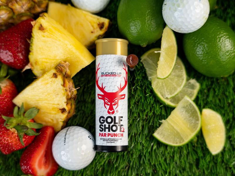 Bucked Up Golf Shots Energy Shots (12-Pack)