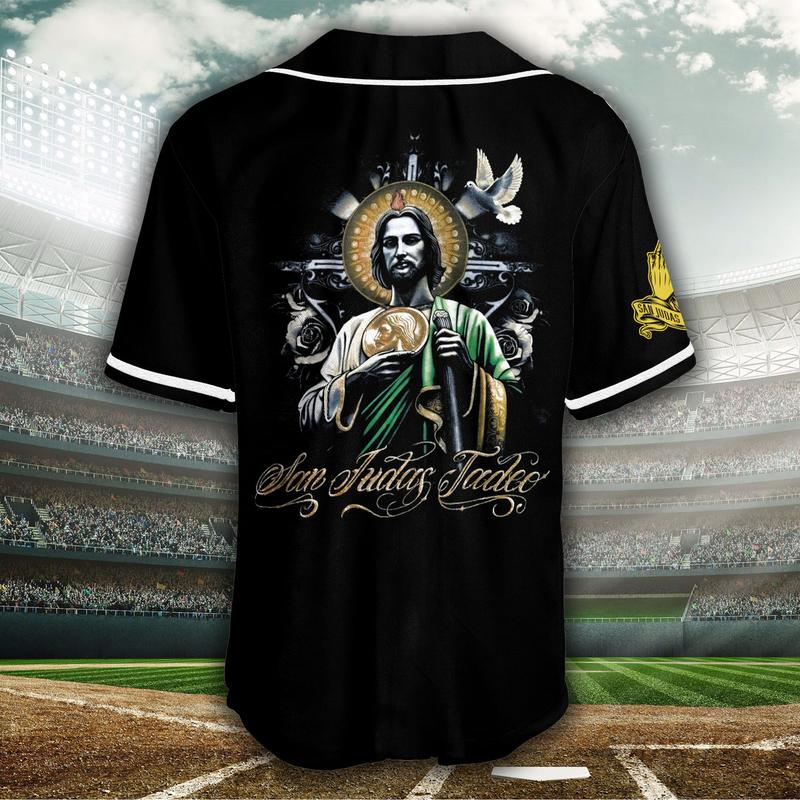 Camisas De San Judas Tadeo Jersey, Sanjuditas Baseball Jersey, Gift Mexcico Jersey for Men and Women, Baseball Jersey Style