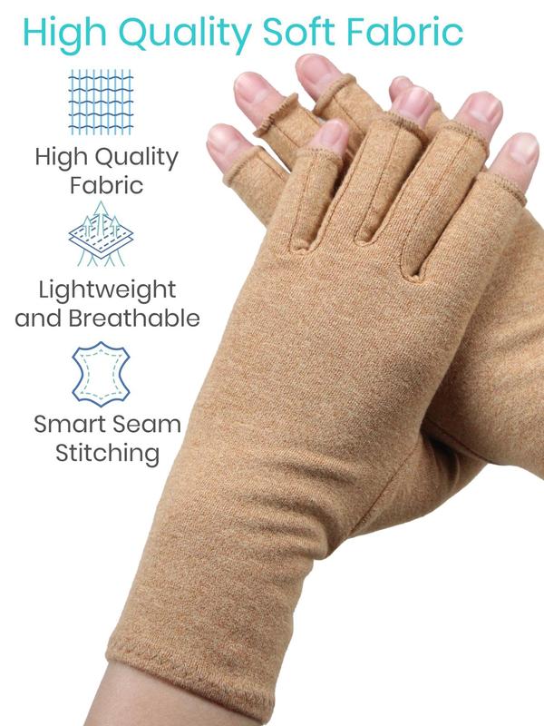 Unisex Fingerless Gloves, 1 Pair Lightweight Comfortable Breathable Gloves for Men & Women, Sports Gloves for Cycling Sports Workout