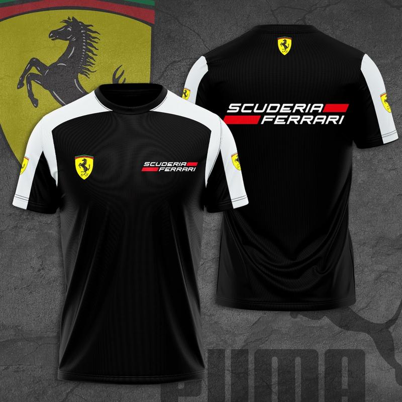 2024 Ferrari Scuderia F1 3D racing T-shirt, hot sale, gift for men, size S-5XL, true fans