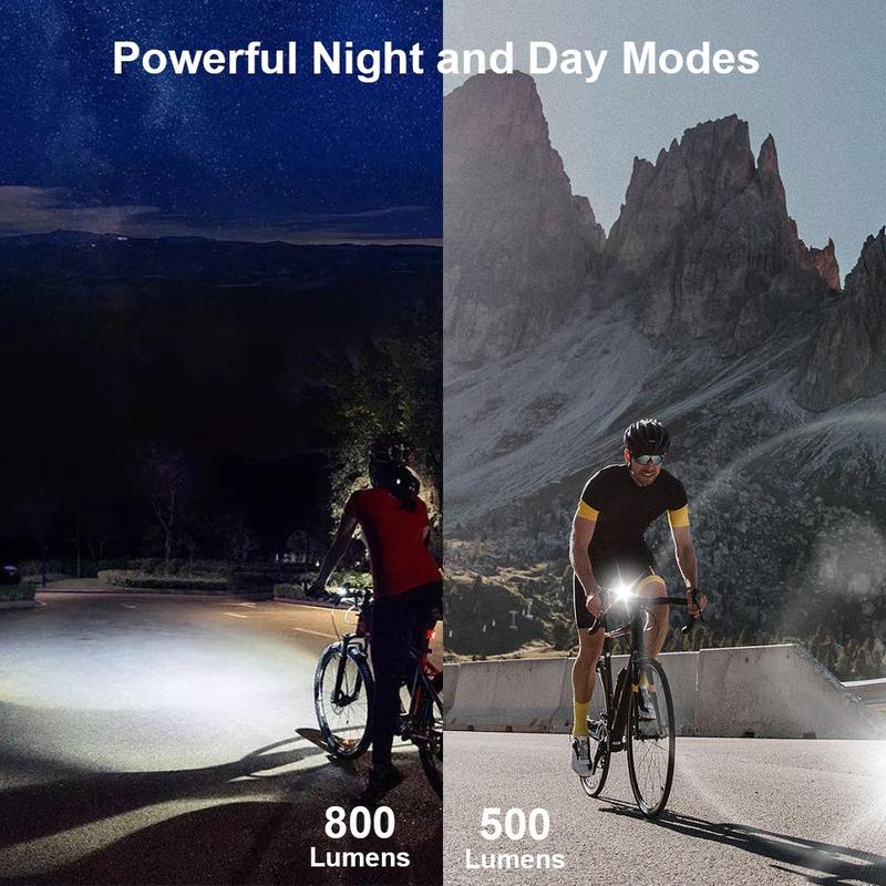 Rechargeable Bike Light, 1200 Lumens Bright Bike Light with Charge Out Function, Support Find Positioning, Long Endurance Bike Light