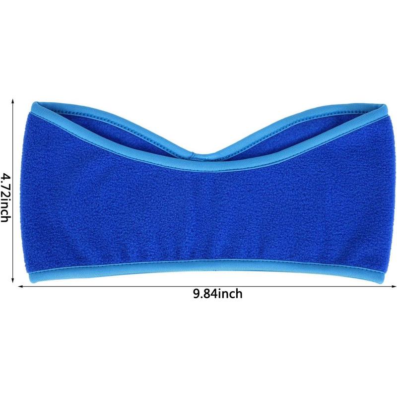 3 Pcs Ear Warmer Fleece Headbands Ear Muffs Winter Running Gear for Women Men Adult