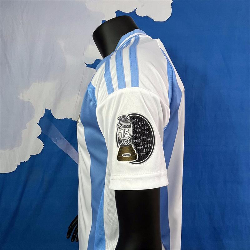 24-25 season new Argentina home Messi No. 10 fan edition classic high quality leisure breathable jersey