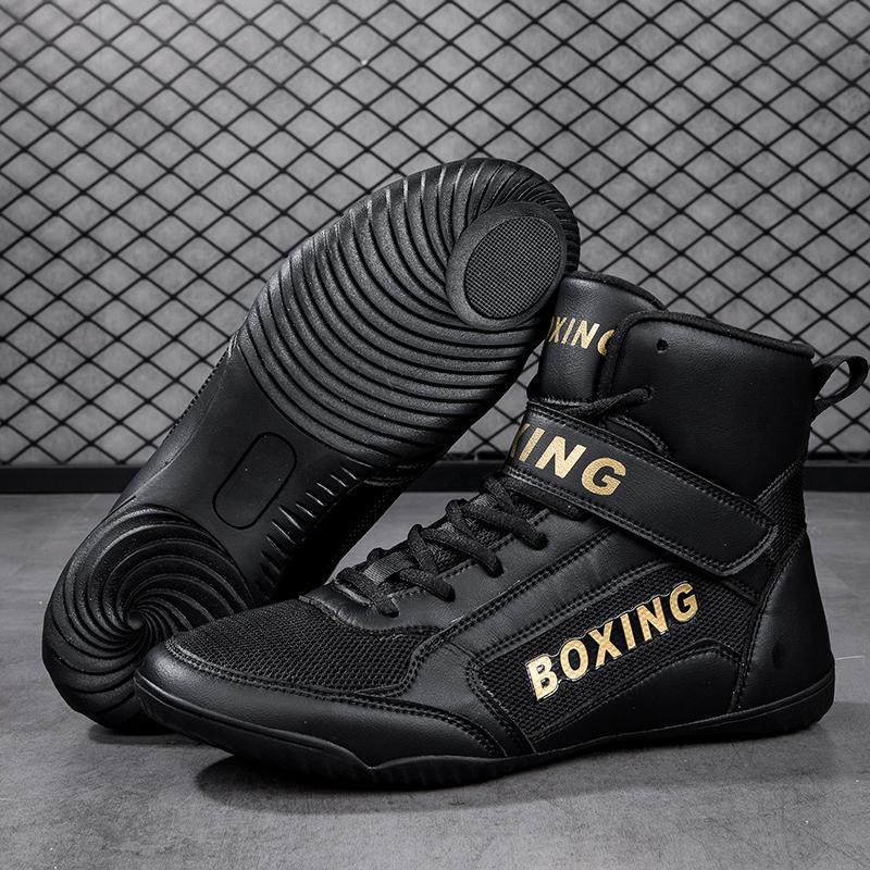 Men's Boxing Shoes, 1 Pair Non-slip Wear-resistant Martial Arts Training Shoes, Gym Workout Shoes, Sports Shoes for Men