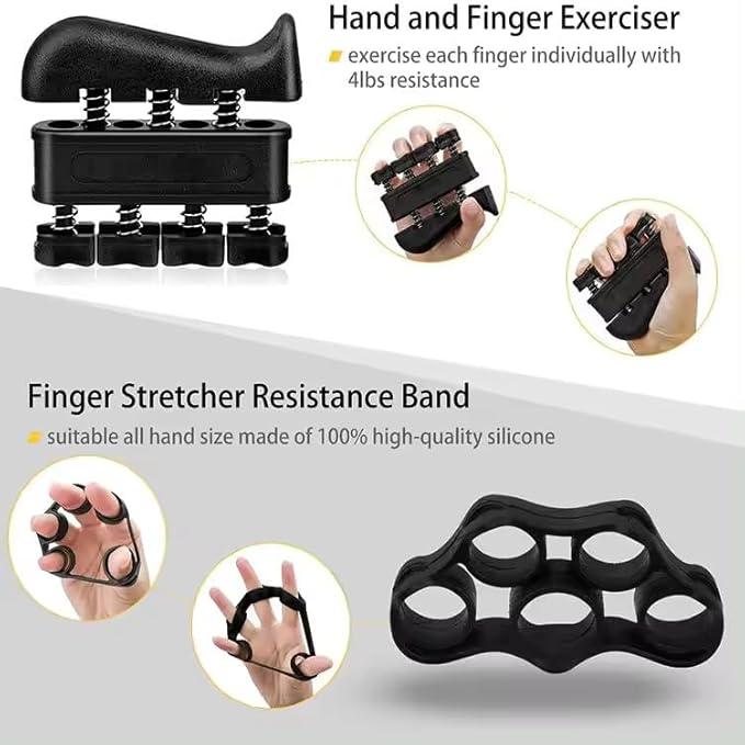 Grip Strength Trainer Adjustable Resistance 22-132 Lbs Hand Grip Strengthener Forearm Exerciser with Counter Writable Christmas