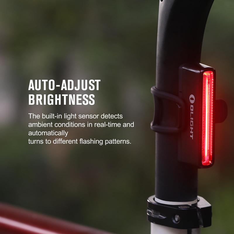 OLIGHT Seemee 30 C Bike Light 30 Lumens Tail Light 230 Degree Visibility, 800m Viewable Range, USB Rechargeable Bike Break Light, IPX6 Waterproof