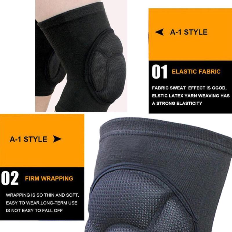 2pcs Thickened Knee Pad, Soft Knee Pad for Women and Men, Knee Protector for Sports, Gym Accessories