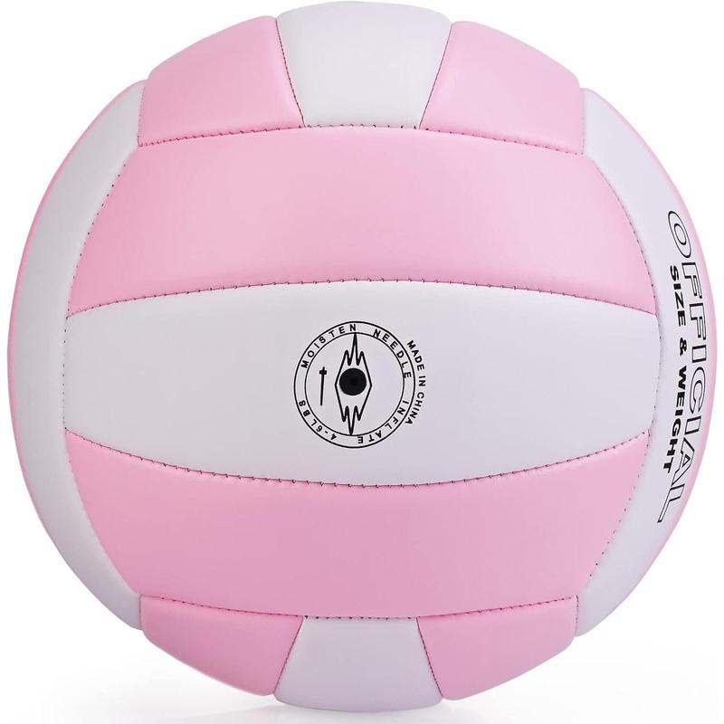 Super Soft Volleyball Beach Volleyball Official Size 5 for Outdoor Indoor Pool Gym  Premium Volleyball Equipment Durability Stability  Ball