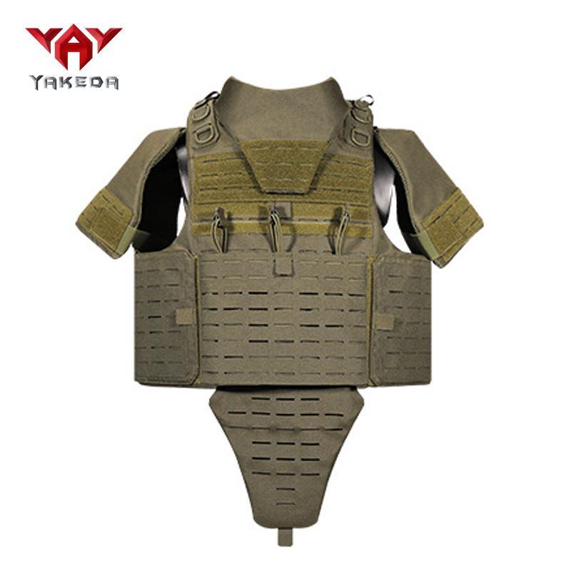 Full Protection Tactical Vest, 1 Count Comfortable Breathable Laser Wear-resistant Anti-tear Multifunctional Vest Equipment for Outdoors, Gym Accessories, Stocking Fillers Gift