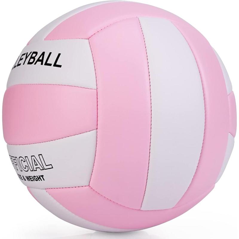 Super Soft Volleyball Beach Volleyball Official Size 5 for Outdoor Indoor Pool Gym  Premium Volleyball Equipment Durability Stability  Ball