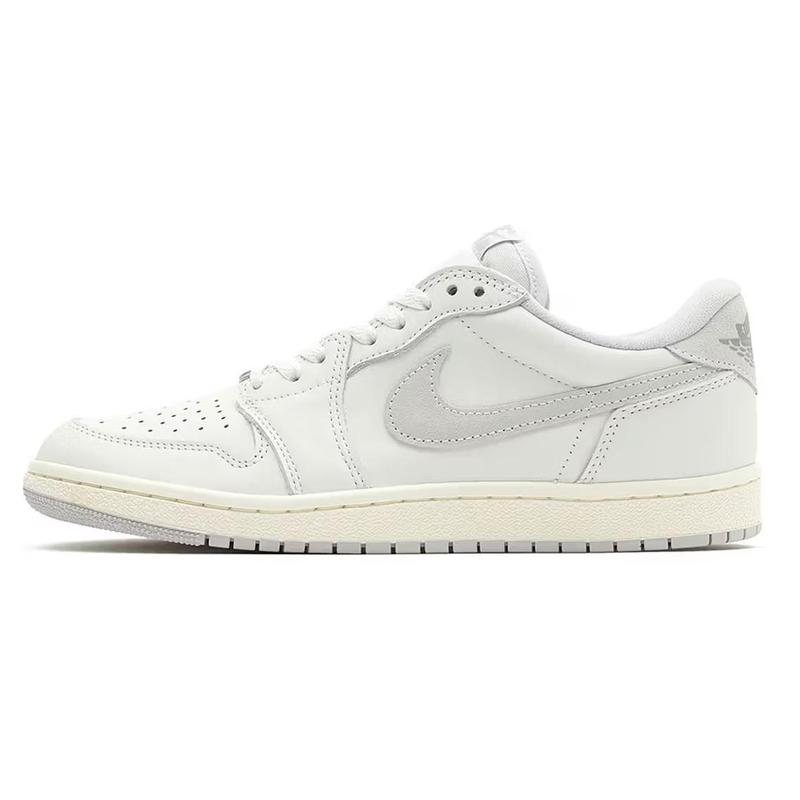 Men's Air Jordan 1 Low 85 Summit White Lt Smoke Grey (FB9933 100)