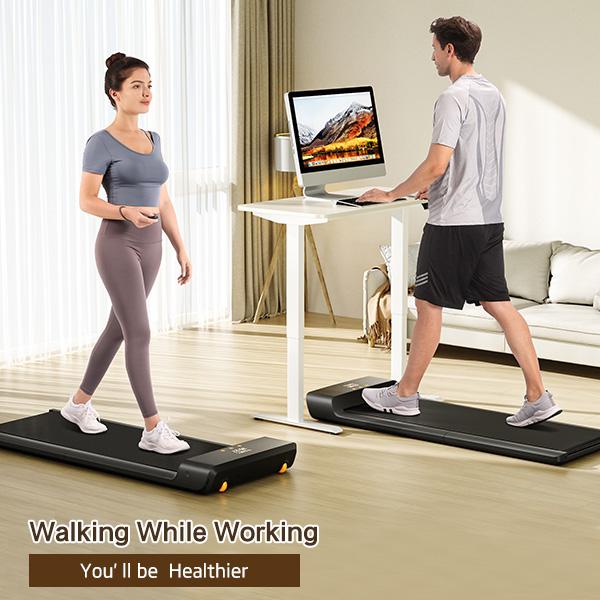 WalkingPad  A1 Pro foldable Treadmill Kingsmith 300 lb user weight 2 in 1 for Home & Office, with Remote Control and Smart App, Wider Walking Belt, 12 Months Warranty