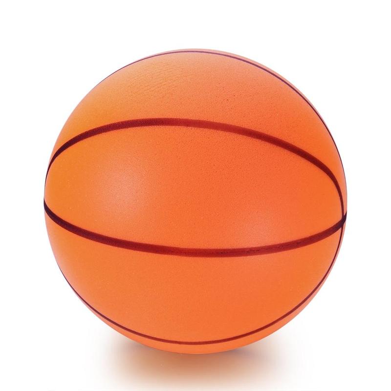 Outdoor Silent Basketball, 8.3inch Pu Material Super Elasticity Sports Ball for Indoor and Outdoor Sports Activities, Summer Gifts, Gym Accessories, 2024 Basketball Equipment, Home Gym Equipment, Christmas, Christmas Gift