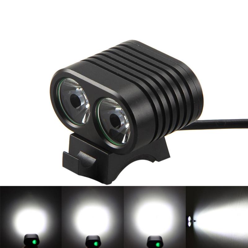 8000lumen 2x LED Cycling Front Bicycle & Bike Light, Bicycle Headlight, Outdoor Cycling Light, Bicycle Accessories