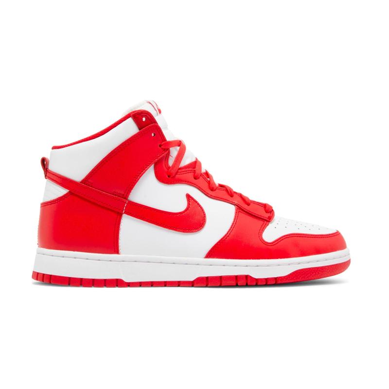 Pre-owned NIKE Dunk High University Red DD1399 106