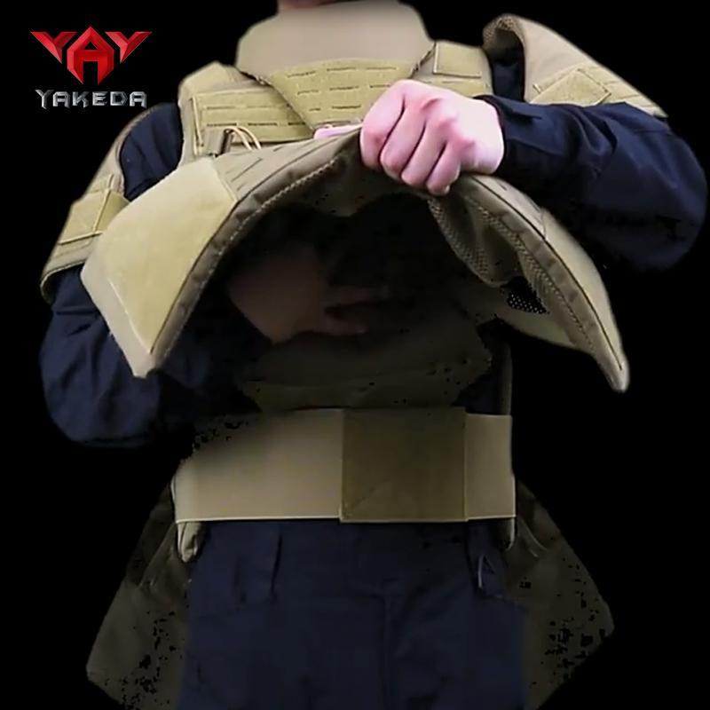 Full Protection Tactical Vest, 1 Count Comfortable Breathable Laser Wear-resistant Anti-tear Multifunctional Vest Equipment for Outdoors, Gym Accessories, Stocking Fillers Gift