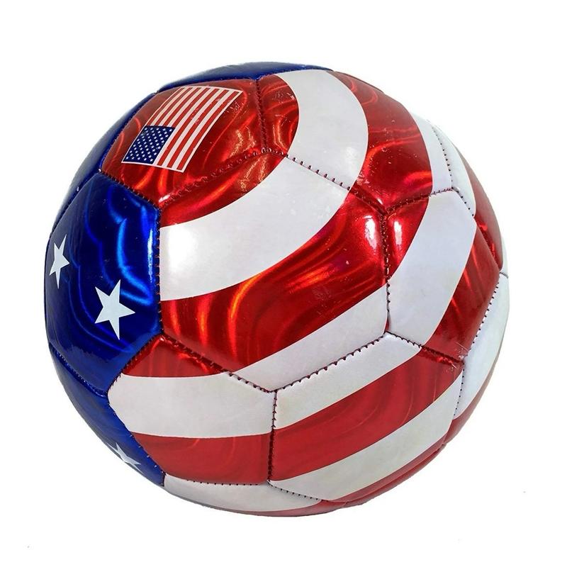 Mytoys & Gifts USA Flag Summer Outdoor Sport Soccer Fan World Cup Football Size 5