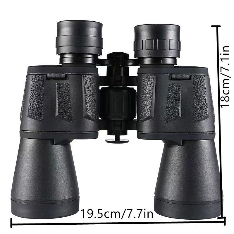 HD Binoculars, 20x Magnification Binoculars, Waterproof and Fog Resistant Night Vision Binocular, High-definition Portable Telescopes for Outdoor