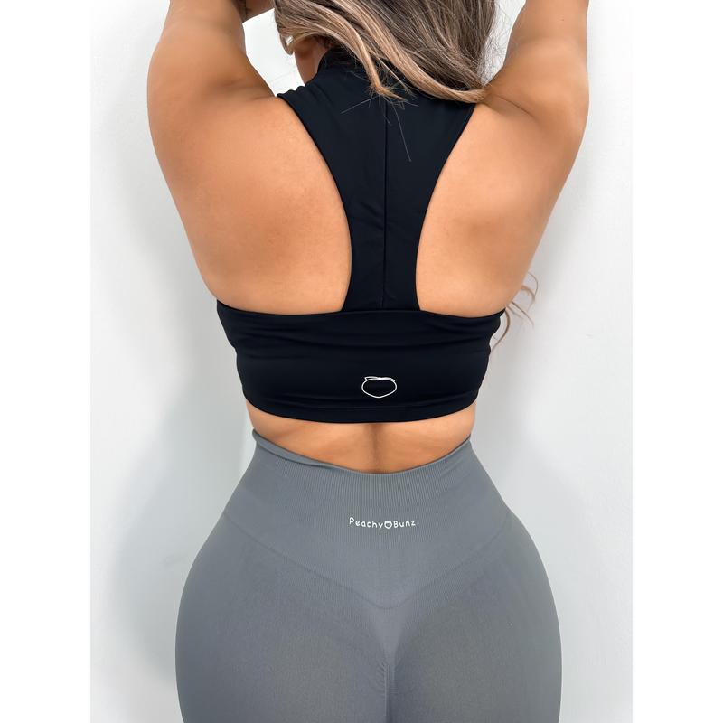 Destiny Zipper Sports Bra