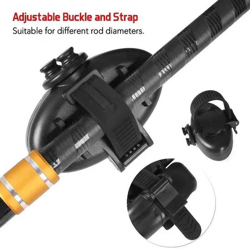 Fishing Bite Alarm with Adjustable Buckle & Strap, Intelligent Rod Biting Bite Bell LED Alarm for Daytime Night Fishing, Fishing Accessories, Christmas, Christmas Gift