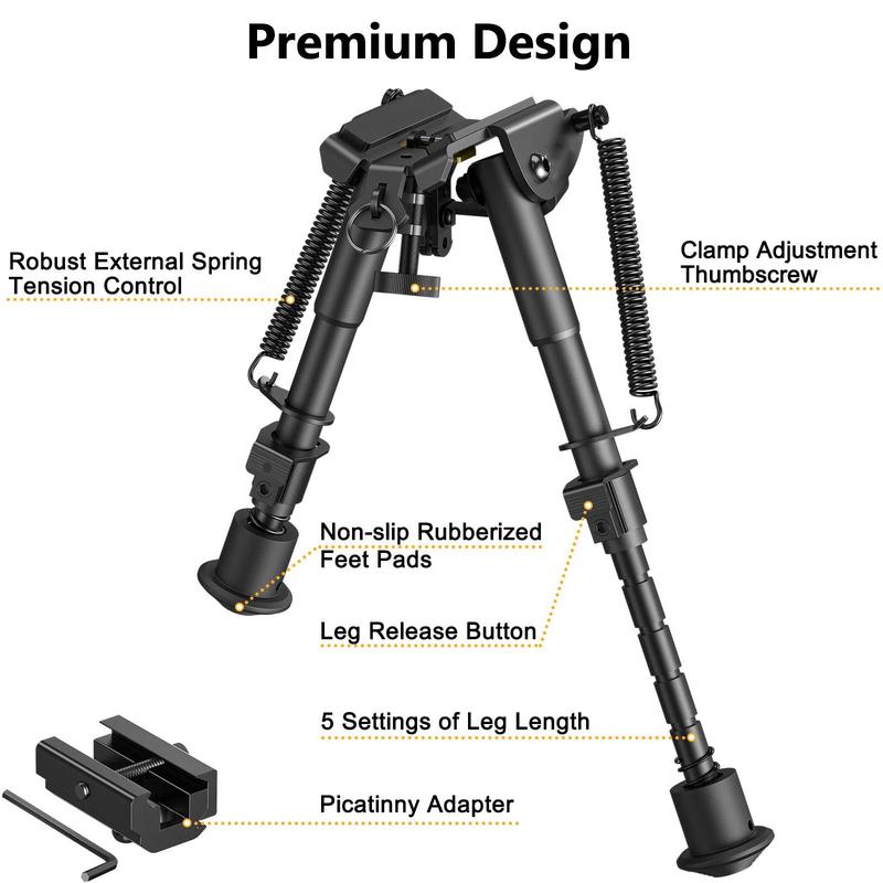 Adjustable Height Outdoor Stand, 1 Set Foldable Legs, Outdoor Stand with Adapter, Tent Accessories for Camping & Hiking