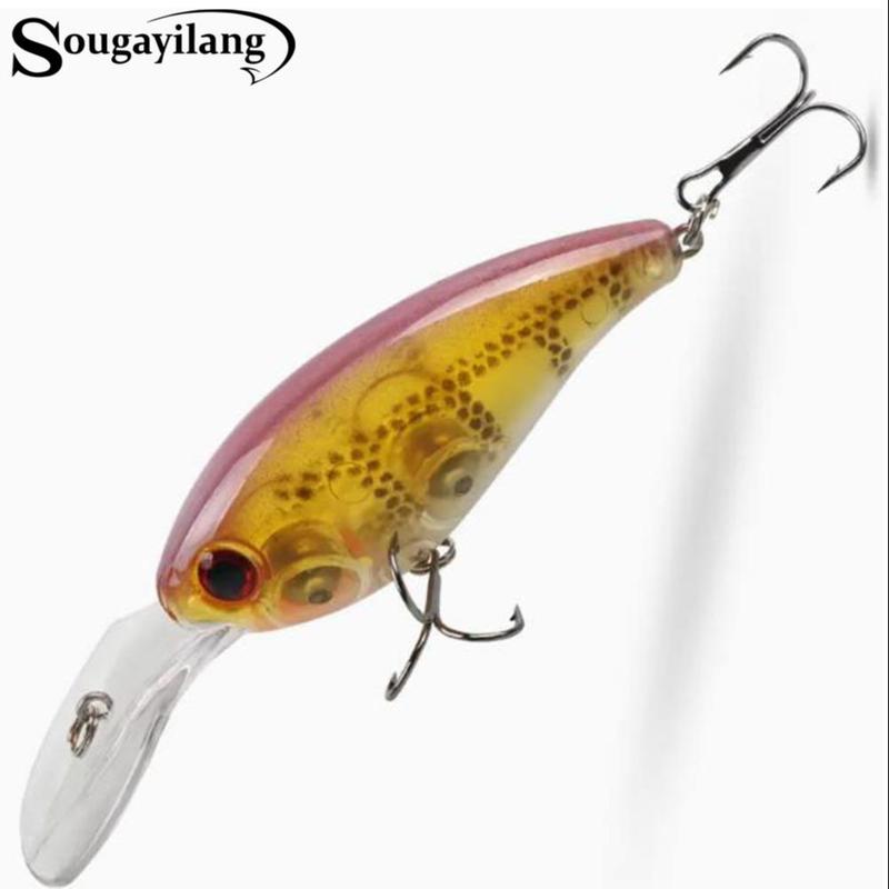 Fishing Lure, Simulated Hard Bait, Bass & Trout Fishing Fake Lure, Fishing Tool, Flyfishing, Solocamping, picnicaesthetic