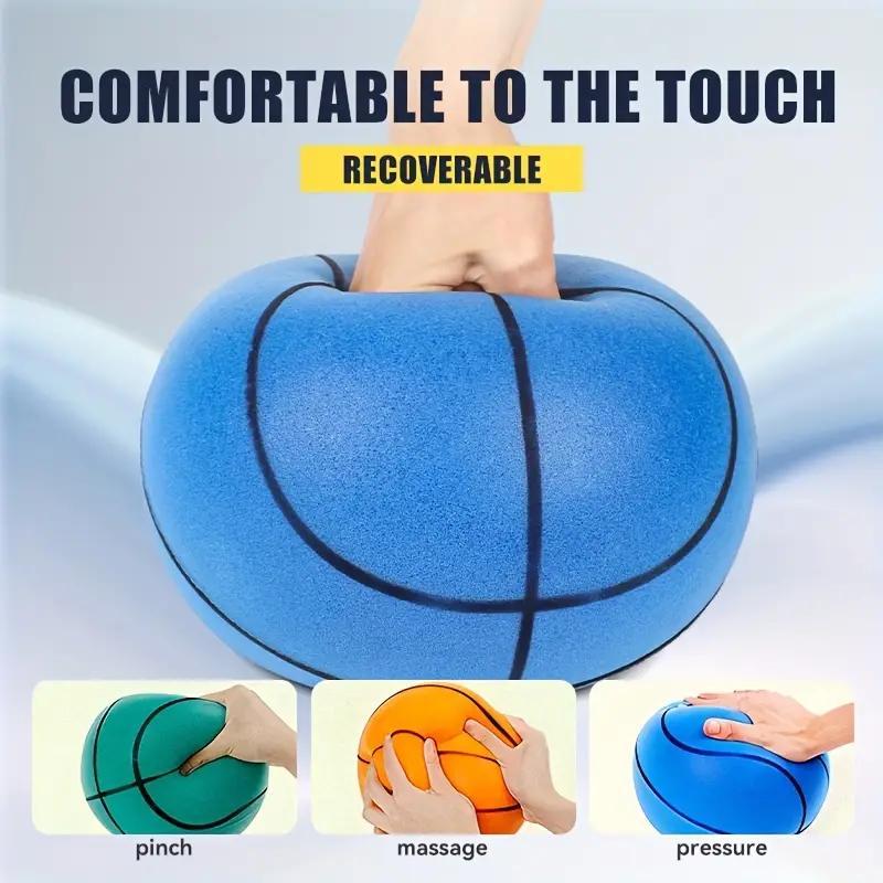 Summer Silent Basketball, Indoor Training Foam Silent Basketball, Low Noise Basketball for Indoor Activities, Practical Silent Ball, Birthday Gifts, Silent Basketball