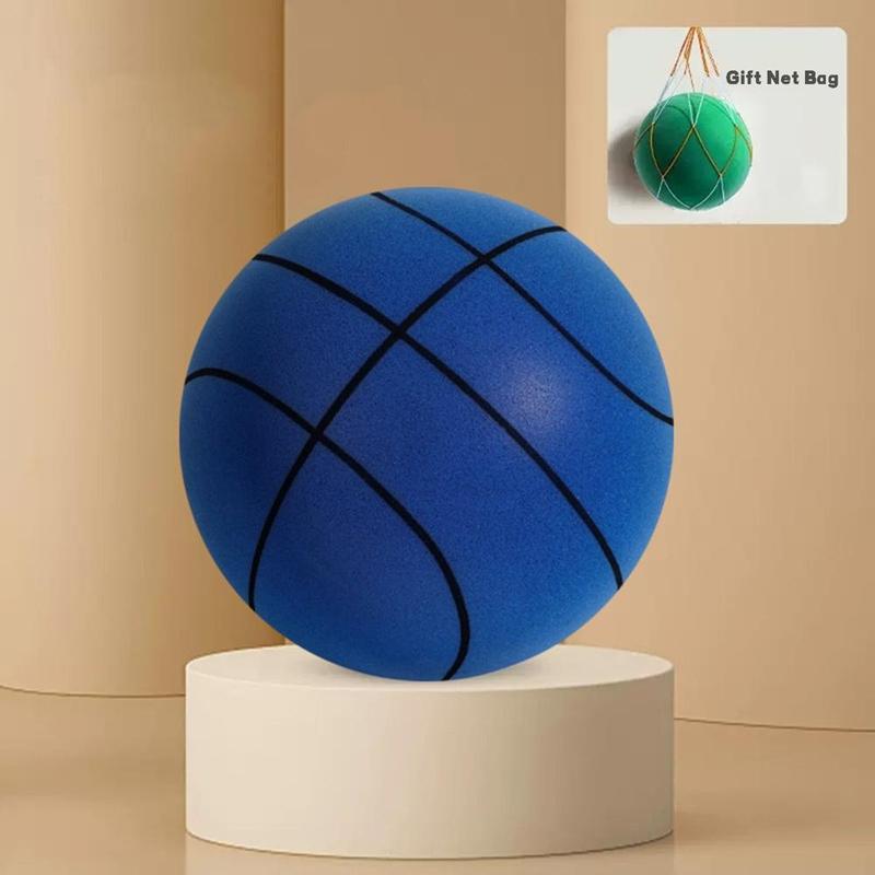 Outdoor Silent Basketball, 8.3inch Pu Material Super Elasticity Sports Ball for Indoor and Outdoor Sports Activities, Summer Gifts, Gym Accessories, 2024 Basketball Equipment, Home Gym Equipment, Christmas, Christmas Gift