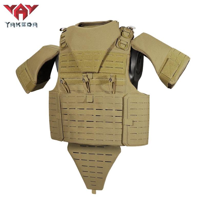 Full Protection Tactical Vest, 1 Count Comfortable Breathable Laser Wear-resistant Anti-tear Multifunctional Vest Equipment for Outdoors, Gym Accessories, Stocking Fillers Gift