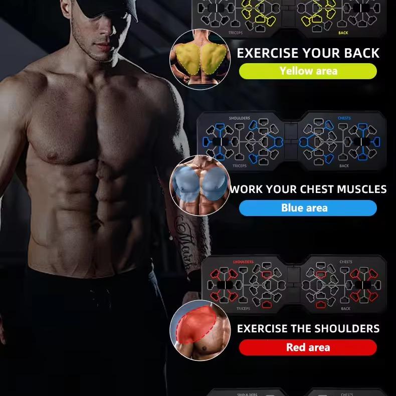 Multifunctional Push-up Fitness Board, Suitable For Body Exercise, Chest And Abdominal Muscle Building, Core Strength Training