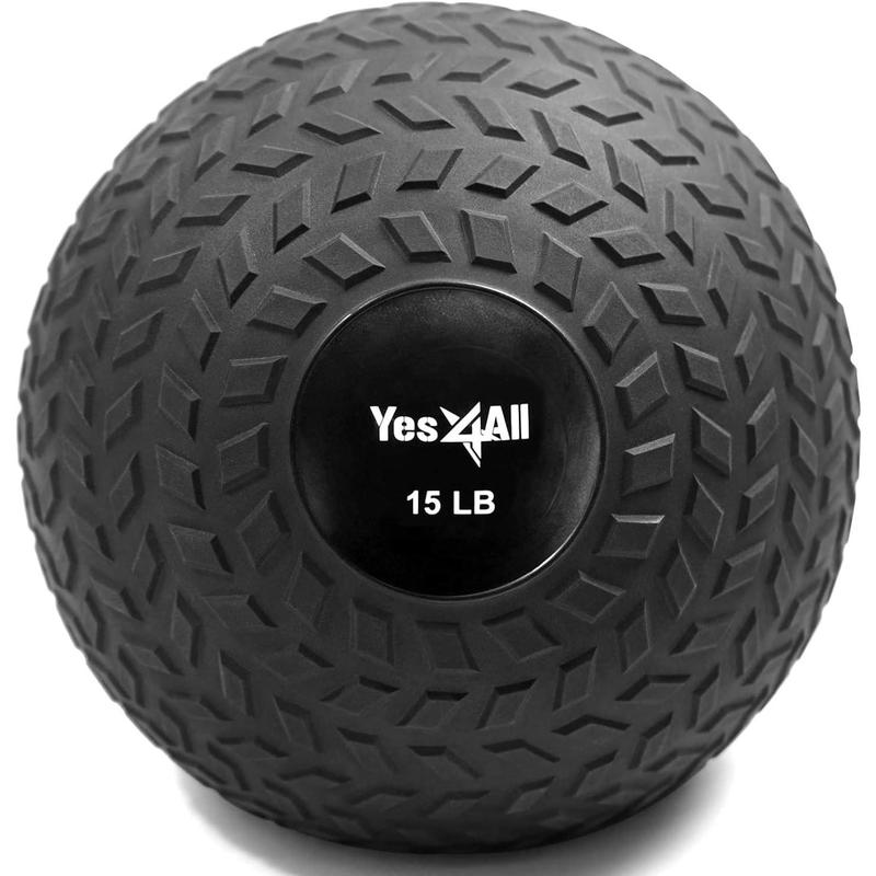 Slam Ball, 10-40lb Medicine Ball, Durable PVC Sand Filled Workout Dynamic Weighted Balls for Exercise Core Strengthen