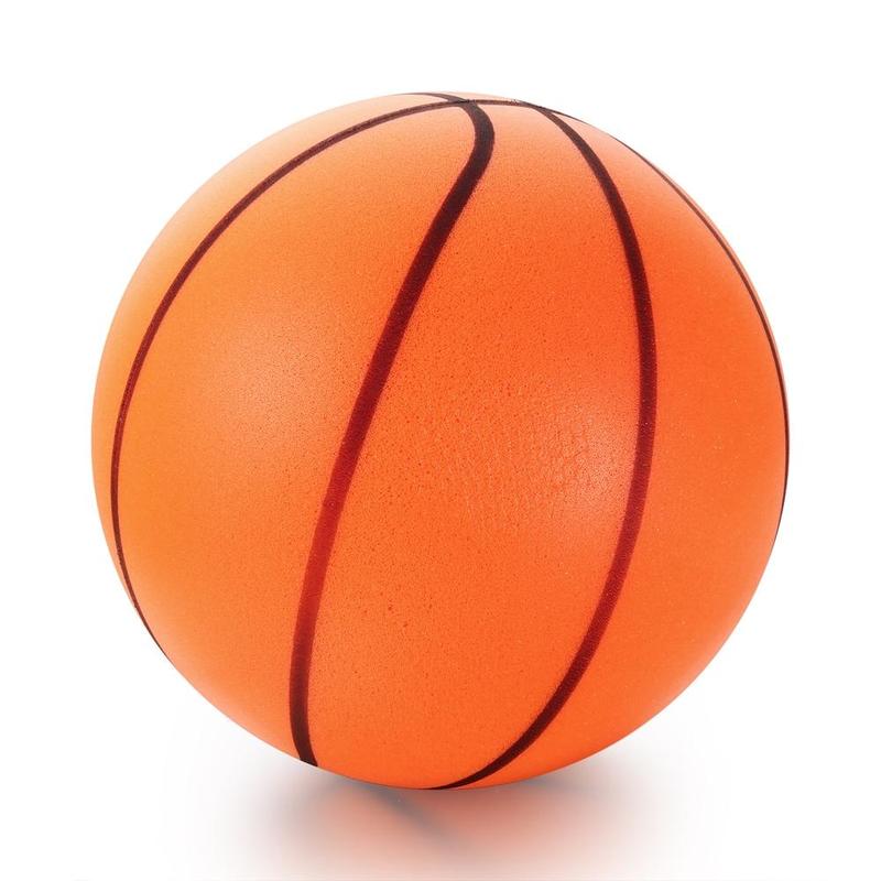 Outdoor Silent Basketball, 8.3inch Pu Material Super Elasticity Sports Ball for Indoor and Outdoor Sports Activities, Summer Gifts, Gym Accessories, 2024 Basketball Equipment, Home Gym Equipment, Christmas, Christmas Gift