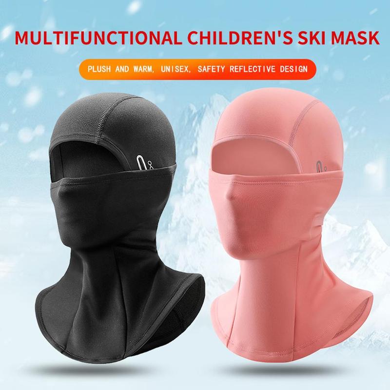 Winter Outdoor Sports Face Mask, Windproof & Cold-proof Cycling Mask, Helmet Lining Balaclava Hat for Men & Women