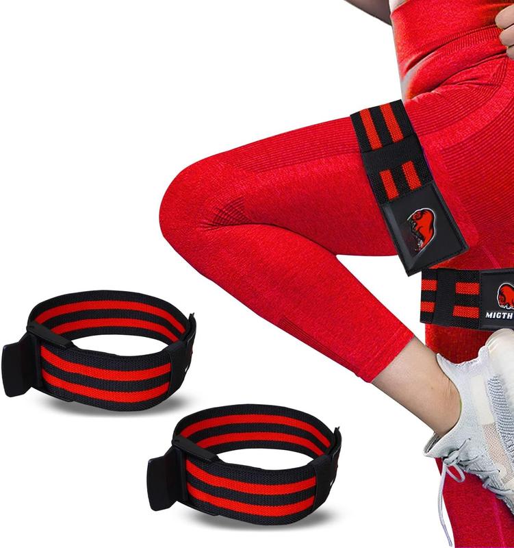 BFR Occlusion Band for Women with 8-Week Guide for Legs Glutes & Hip Building, Blood Flow Restriction for Workouts Best Fabric Resistance Loop Tone & Lift Your Butt, Squat, Thigh & Fitness