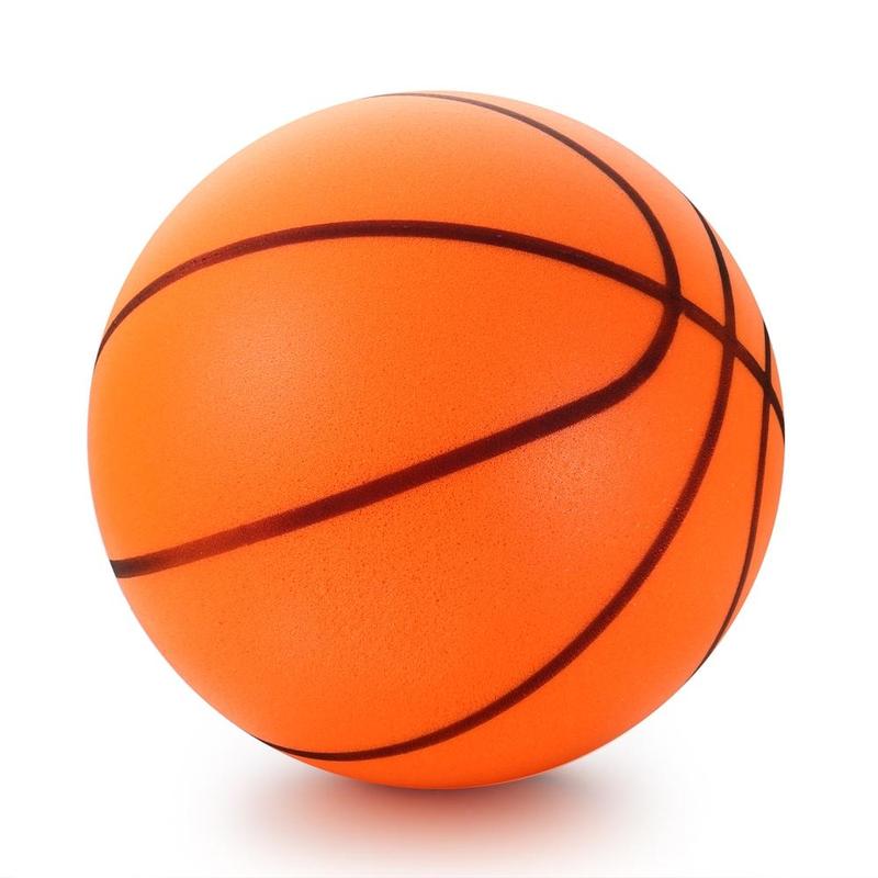 Outdoor Silent Basketball, 8.3inch Pu Material Super Elasticity Sports Ball for Indoor and Outdoor Sports Activities, Summer Gifts, Gym Accessories, 2024 Basketball Equipment, Home Gym Equipment, Christmas, Christmas Gift