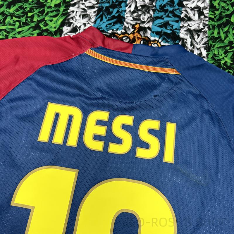 Nike 2009 Barcelona Home Vintage Jersey No. 10 Messi Soccer Jersey