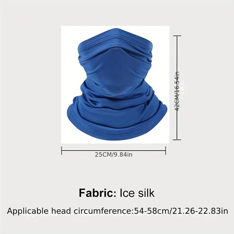 Neck Gaiter Face Mask Sun Protection Face Cover, Breathable Ice Silk Face Mask for Men Women, Cycling Face Mask Scarf, Neckwear for Outdoor Activities, Women Men Gifts